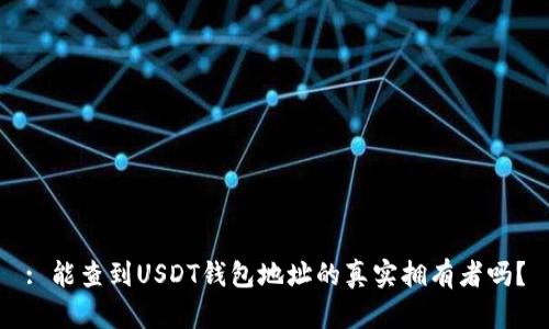 : 能查到USDT钱包地址的真实拥有者吗？